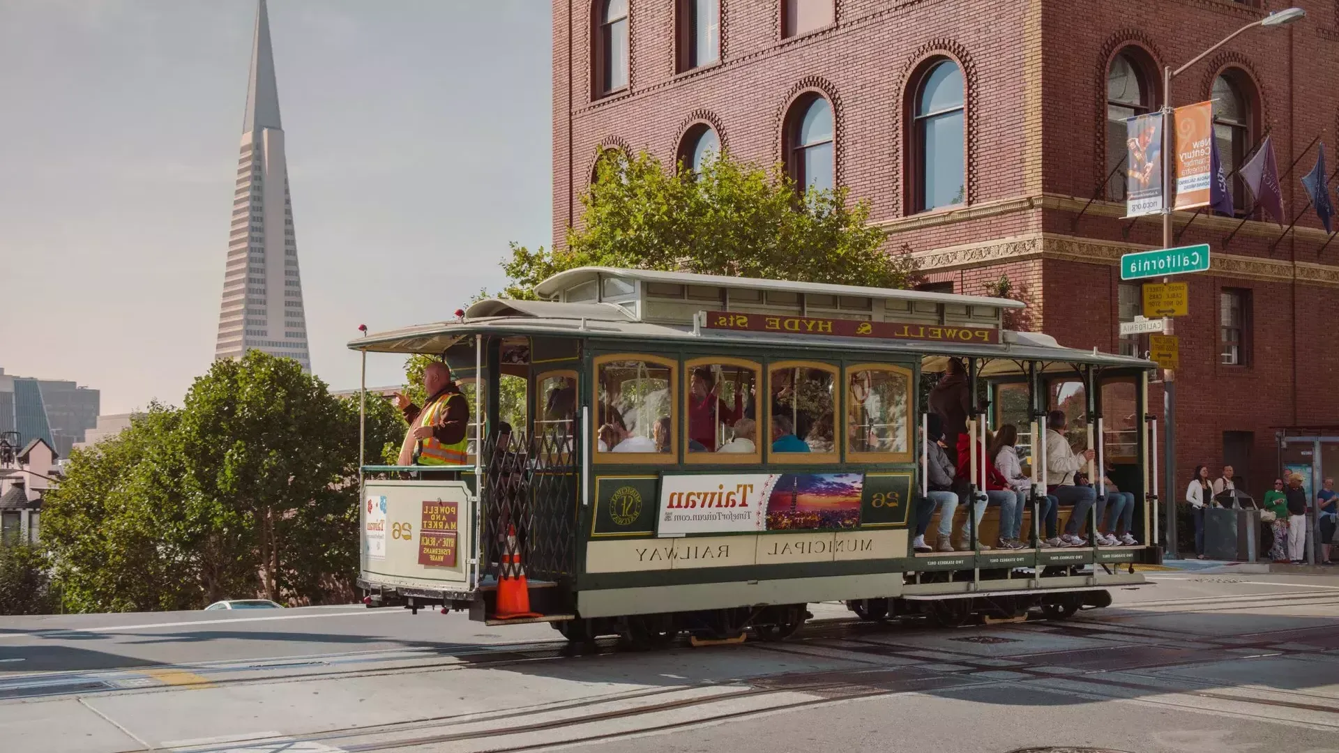 Teleférico en Nob Hill