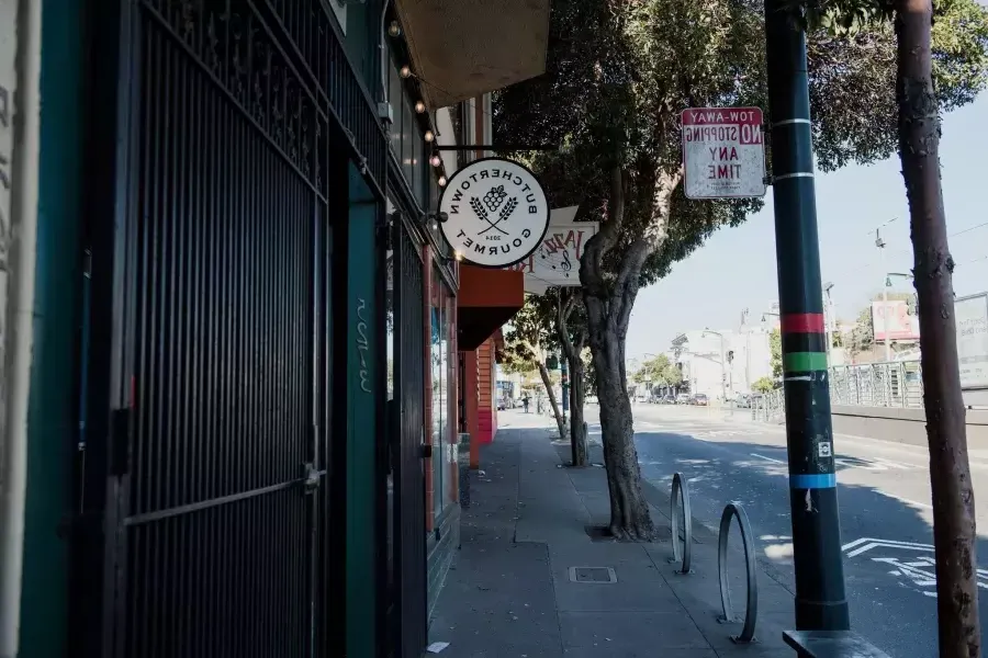 Butcher Town signage