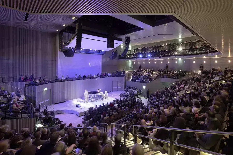 Interior of the SFJAZZ Center