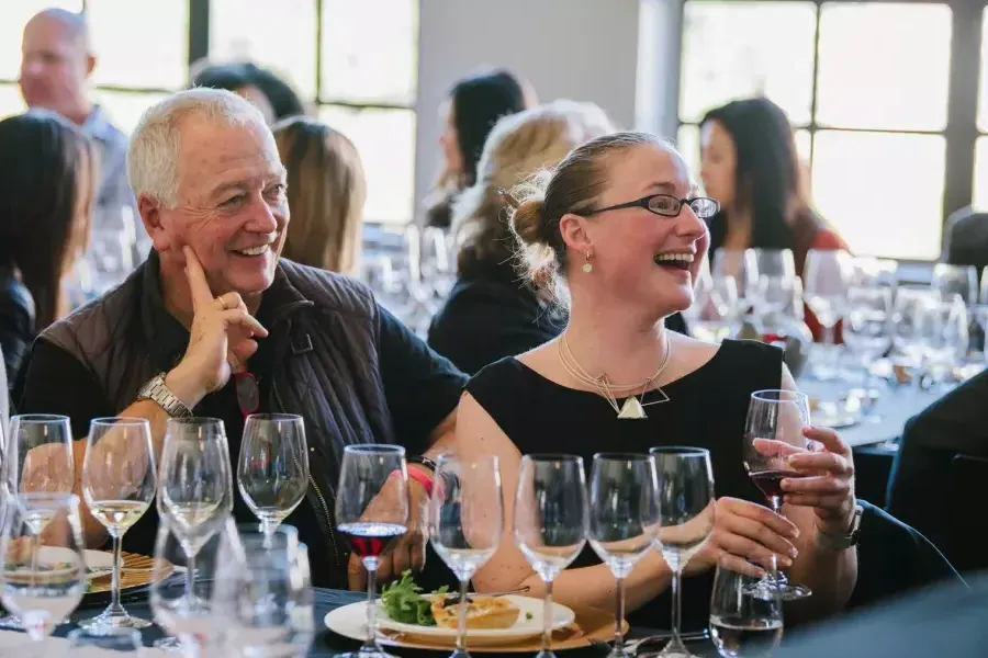 Students at the SF Wine School