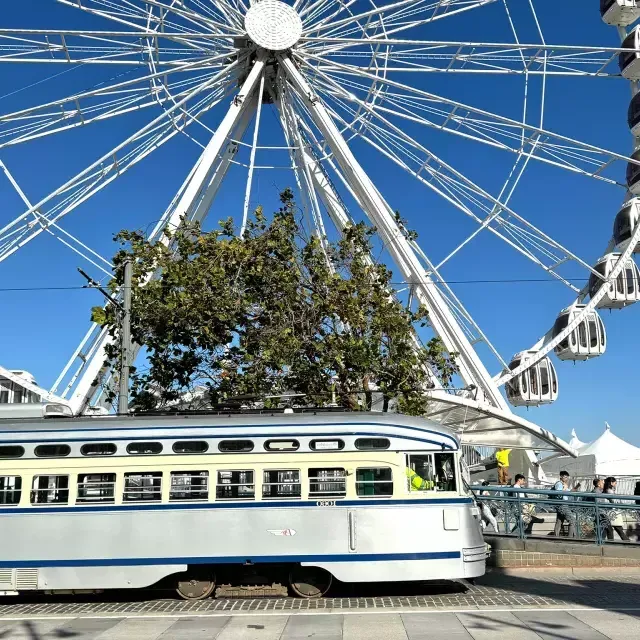 La roue SkyStar à Fisherman's Wharf